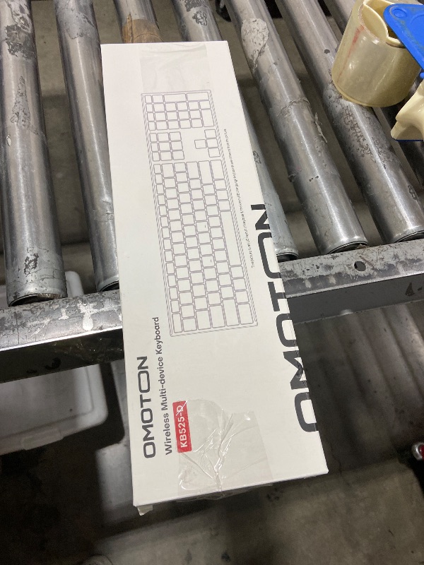 Photo 1 of OMOTON Full Size Wireless Keyboard for Mac, Metal Frame, Silver