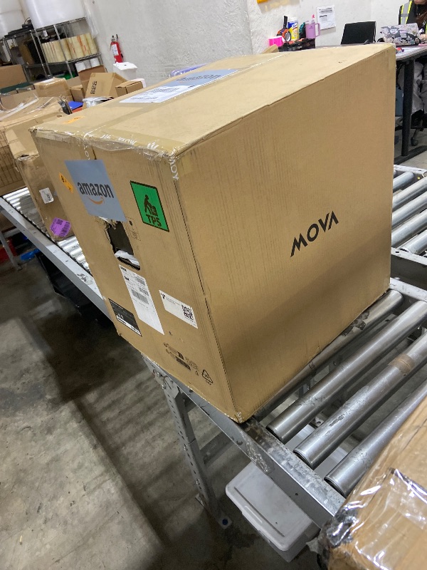 Photo 1 of MOVA V50 Ultra Complete Robot Vacuum and Mop, 24,000Pa Suction, Zero Tangling Duobrush, 2.28in Obstacle Overcoming, FlexiRise Navigation, 176°F Hot Water Mop Self-Cleaning & Fast Hot Air Drying, Black