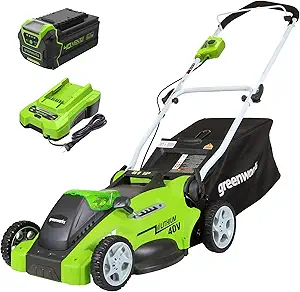 Photo 1 of Greenworks 40V 16 in Push Lawn Mower