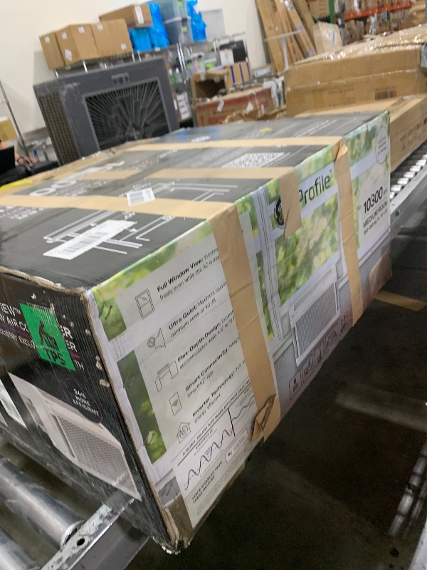 Photo 1 of GE Profile ClearView Inverter Window Air Conditioner 10,300 BTU, Ultra Quiet, Full Window View, Cools Up to 450 Sq Ft, Energy Star, WiFi Smart, Remote