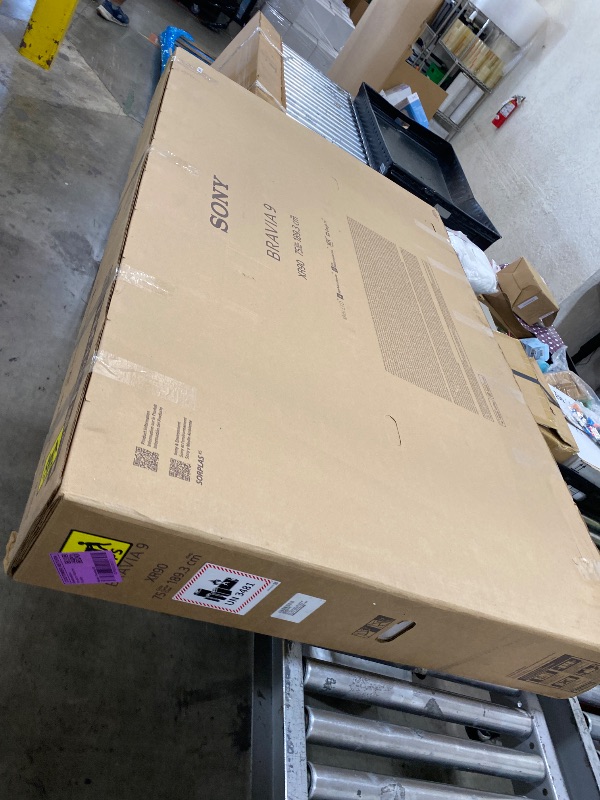 Photo 1 of Sony 75 Inch BRAVIA 9 Mini LED QLED 4K HDR Smart Google TV (K-75XR90)