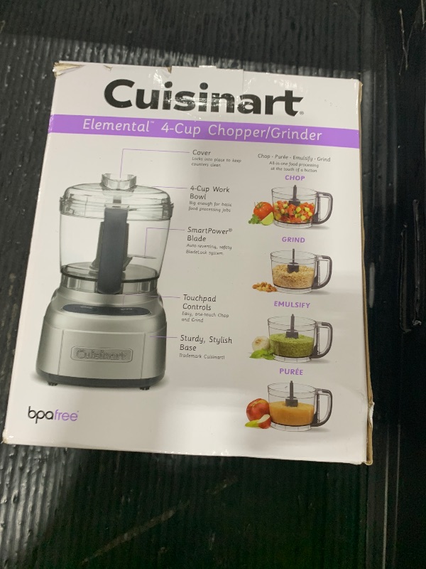 Photo 1 of Cuisinart Small Food Processor, Auto-Reversing Smart Power Blade, 4-Cup