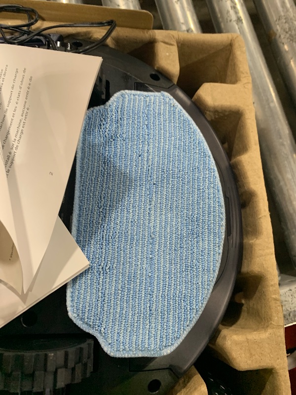 Photo 1 of WSUANE Robot Vacuum, Robot Vacuum and Mop, Smart Robotic Cleaner with APP/Remote/Voice Control, Scheduled Cleaning, Slim Body & Self-Charging, Ideal for Pet Hair, Carpet and Hard Floors