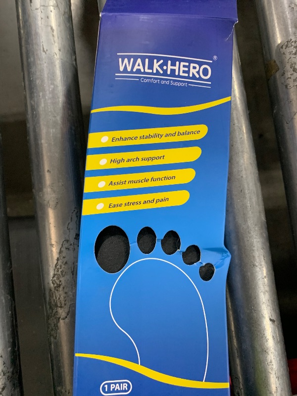 Photo 1 of WalkHero Plantar Fasciitis Relief, Arch Support Insoles for Men Women