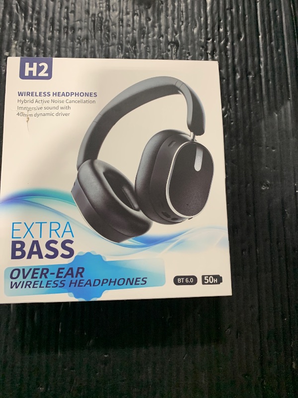 Photo 1 of MMWOWARTS Hybrid Active Noise Cancelling Bluetooth Headphones