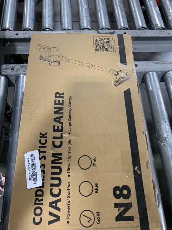Photo 1 of UML0 N8 Cordless Vacuum Cleaner,Lightweight Stick Vacuum with Powerful Suction,2200mAh Battery,40 Mins Runtime, Self-Standing,Rechargeable Vacuum Cleaners for Home Hardwood Floor Pet Hair