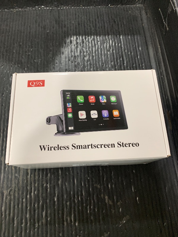 Photo 1 of 9" Wireless Apple Carplay Screen for Car with OTA Update, Backup Camera