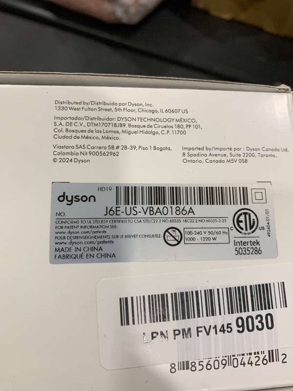 Photo 1 of Dyson Supersonic Travel Hair Dryer