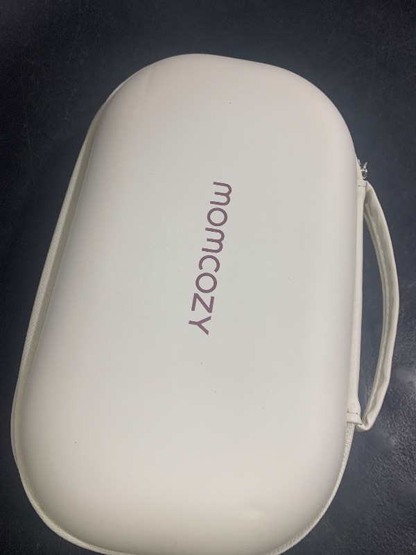Photo 1 of Momcozy M5 Smart APP Controlled Wearable Breast Pump, Hands-Free Wireless Electric Pump, 3 Modes 9 Suction Levels, BPA-Free, Portable Lightweight, 24mm Flange, 2-Pack Cozy Red