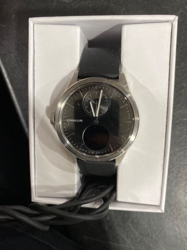 Photo 1 of WITHINGS ScanWatch 2 - Women's Men's Health Smartwatch, ECG, SpO2, Temperature, Sleep Tracking, Respiratory Health, Waterproof, 30-Day Battery, 30-Day Battery, Android & iOS