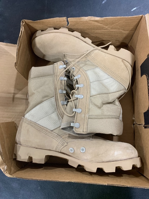 Photo 1 of Altama Unisex Jungle PX 10.5" Boots | Rugged Lightweight Full Grain Leather Boots with L-Protection Board & Gusseted Tongue, Tan, Size: 9.5, Width: W