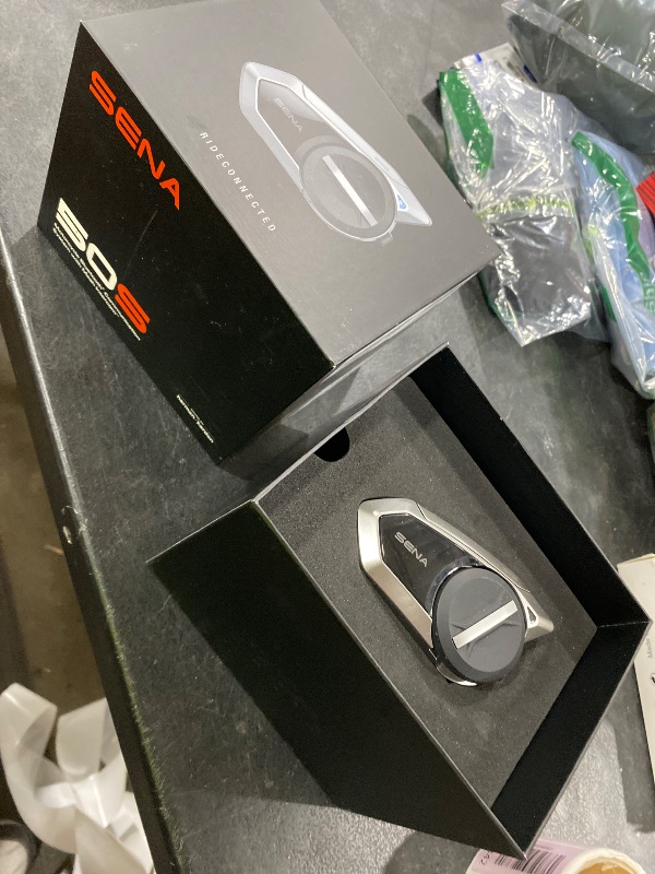 Photo 1 of Sena 50S Motorcycle Jog Dial Communication Bluetooth Headset w/Sound by Harman Kardon Integrated Mesh Intercom System Premium Microphone & Speakers