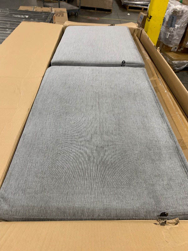 Photo 1 of Serta Glendale 90.2" Queen Size Wall-Hugging Convertible Sofa, Dreamcoil Comfort, Chenille Fabric, Cream