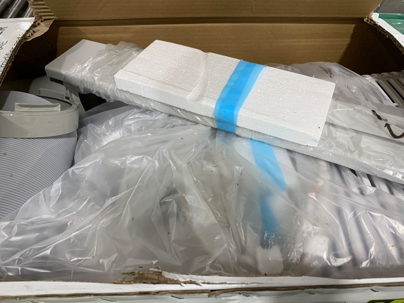 Photo 1 of Uhome Portable Air Conditioner, 8000 BTU Compact AC Unit with Cooling, Dehumidifier, Fan, Remote Control and Window Mount Kit Included, White