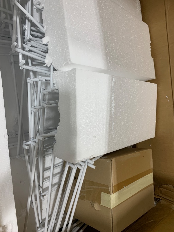 Photo 1 of TitanIndustries 50 Shelves Paint Drying Rack, Paint Drying Rack with 4 Casters Wheels, Art Storage Rack for Classroom & Art Studios, Space Saving, Movable