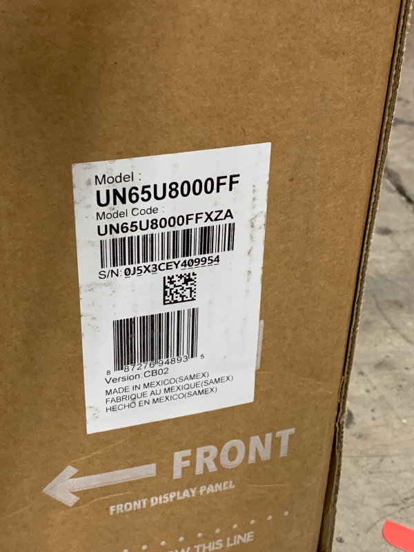 Photo 1 of Samsung 65-Inch Class Crystal UHD U8000F 4K Smart TV (2025 Model) Endless Free Content, Crystal Processor 4K, MetalStream Design, Knox Security, Alexa Built-in