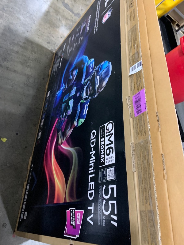 Photo 1 of TCL 55 Inch Class QM6K Series | Mini LED QLED 4K HDR | 55QM6K, 2025 Model | 120HZ-144HZ High Brightness Smart Google TV Dolby Atmos Onkyo Audio | Voice Remote Alexa Gaming Streaming Television