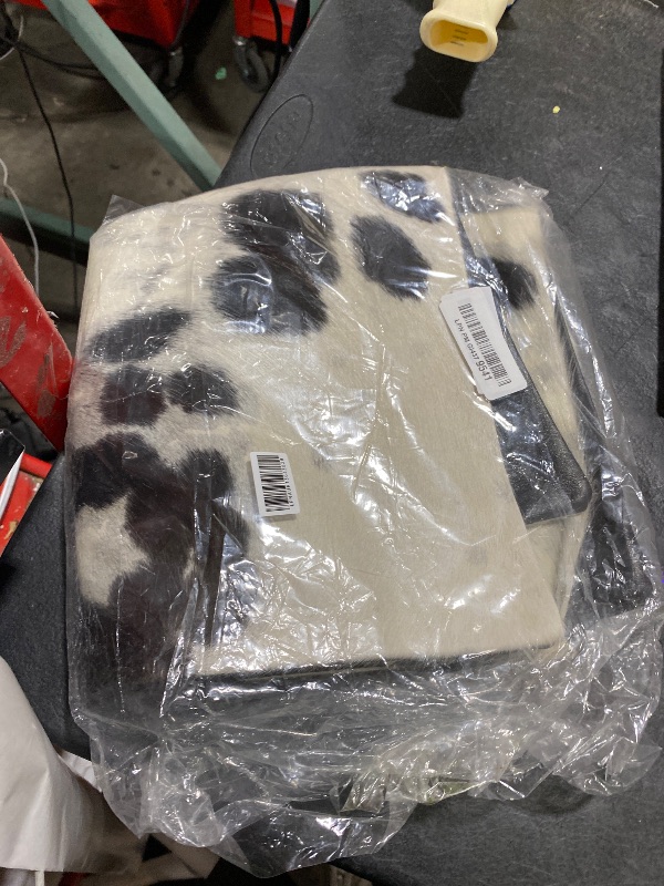Photo 1 of NGF Cowhide Cushion Pillow Cover - 20" x 20"