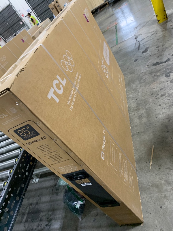 Photo 1 of TCL 85 Inch Class QM6K Series | Mini LED QLED 4K HDR | 85QM6K, Latest Model | 120HZ-144HZ High Brightness Smart Google TV Dolby Atmos Onkyo Audio | Voice Remote Alexa Gaming Streaming Television