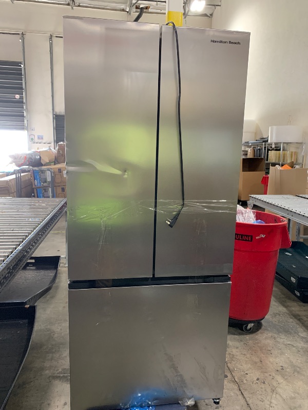 View 3 of Hamilton Beach HBF1770 17.7 cu ft French Door Refrigerator - Stainless Steel