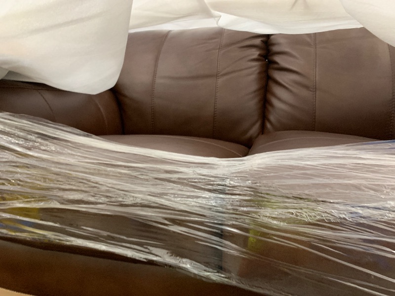 Photo 1 of Signature Design by Ashley Oversized Leather Loveseat