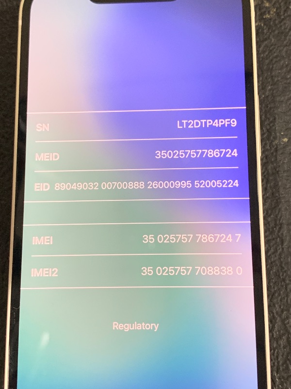 Photo 1 of Apple iPhone 13 Mini, 128GB, Starlight (Renewed)
