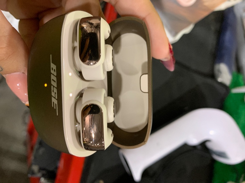 Photo 1 of Bose Ultra Open Earbuds - Driftwood Sand