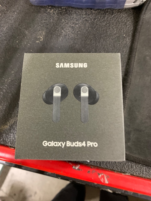 Photo 1 of Samsung Galaxy Buds4 Pro Wireless Earbuds, Black