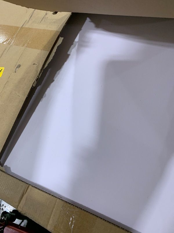 Photo 1 of 12 PCS 2 ft x 4 ft PVC Drop Ceiling Tiles, Waterproof Smooth Ceiling Panels