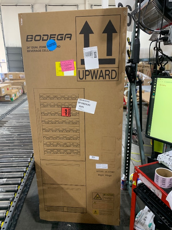 Photo 1 of BODEGA 24" Dual Zone Wine and Beverage Refrigerator (88 Bottles/149 Cans)