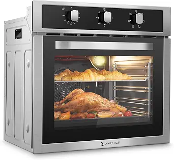 Photo 1 of AMZCHEF Single Wall Oven 24" Built-in Electric