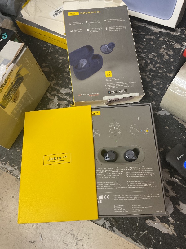 Photo 1 of Jabra Elite Active 75t True Wireless Earbuds