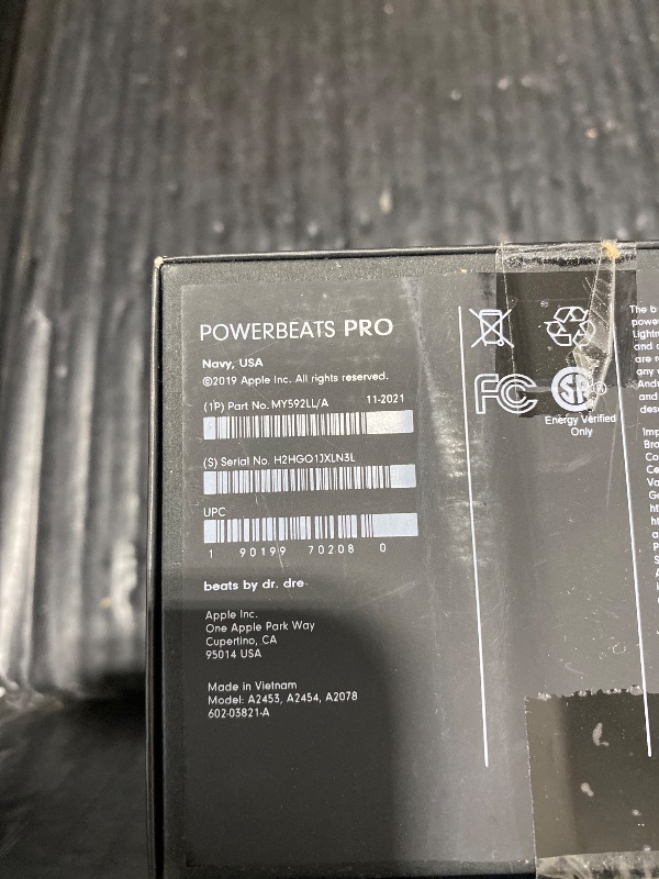 Photo 1 of Beats Powerbeats Pro Wireless Earbuds - Navy