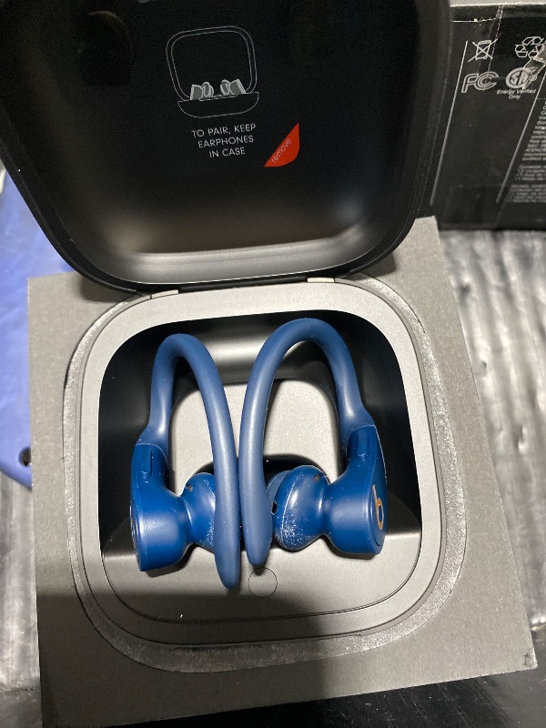 Photo 1 of Beats Powerbeats Pro Wireless Earbuds - Navy
