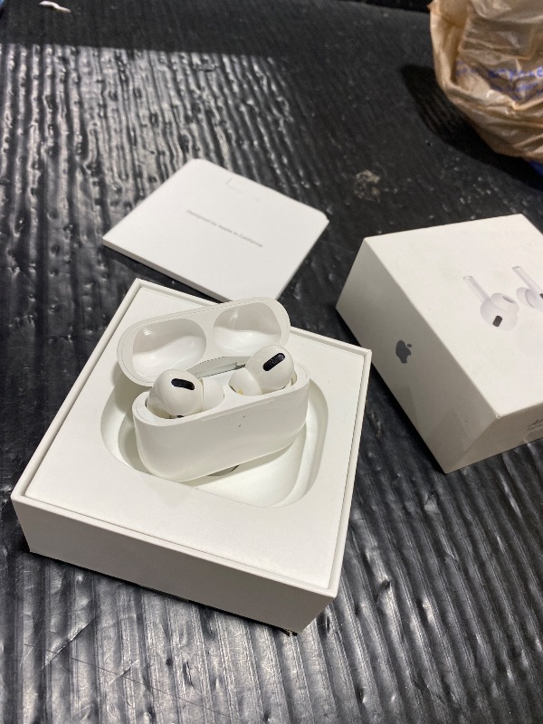 Photo 1 of Apple AirPods Pro (1st Generation) with MagSafe Charging Case