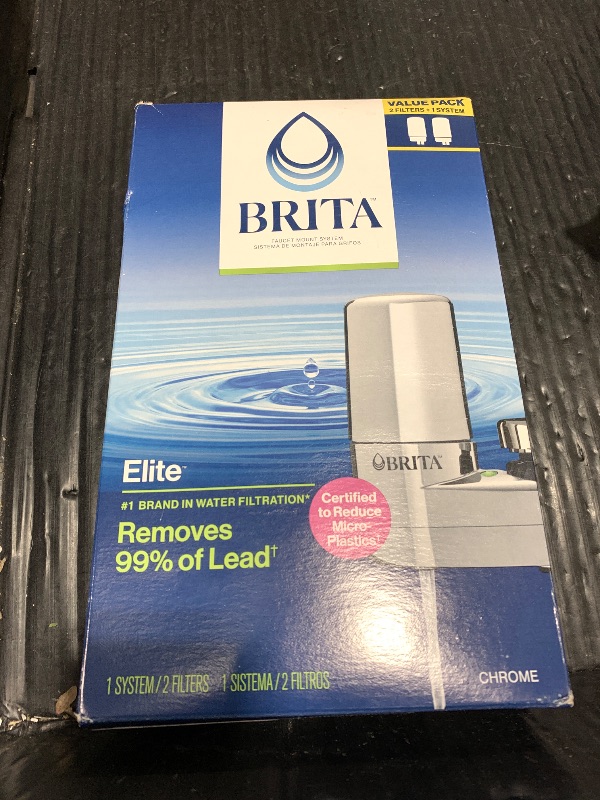 Photo 1 of Brita Faucet Mount Water Filter System, Chrome