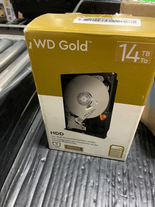 Photo 1 of Western Digital 14TB WD Gold Internal Hard Drive