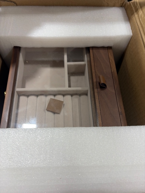 Photo 1 of Homruilink Walnut Wooden Jewelry Box