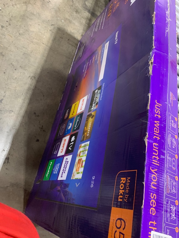 Photo 1 of Roku 65" 4K QLED Smart TV