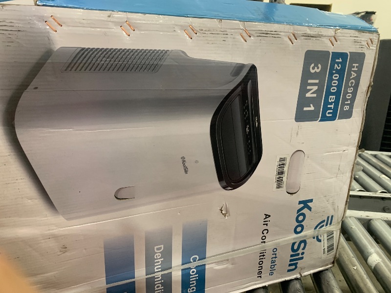 Photo 1 of KoolSiln 12,000 BTU Portable Air Conditioner