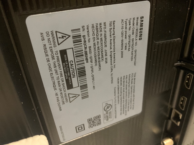 Photo 1 of Samsung 75-Inch Class QLED Q7F Series Samsung Vision AI Smart TV (2025 Model, 75Q7F) Quantum HDR, Object Tracking Sound Lite, Q4 AI Gen1 Processor, 4K upscaling, Gaming Hub, Alexa Built-in887276989594