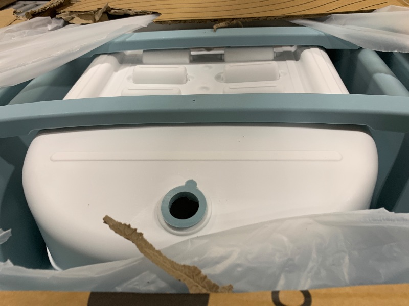 Photo 1 of SereneLife 59" Portable Bathtub for Adults – Large Foldable Freestanding Bath Tub for Hot Spa, collapsible for Cold Plunge Ice Bath, Indoor/Outdoor, Pet & Family Use, Complete Set