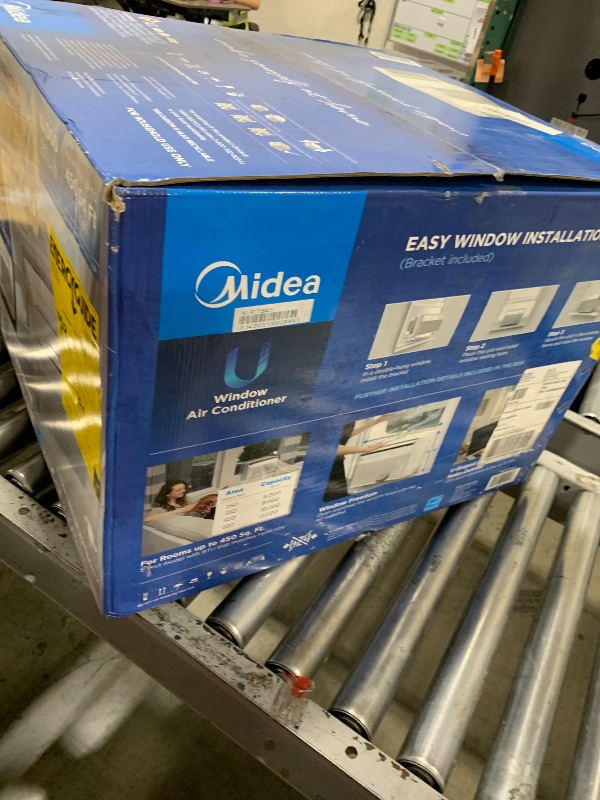 View 5 of Midea 10,000 BTU U Shaped Window Air Conditioner, Cools up to 450 Sq Ft