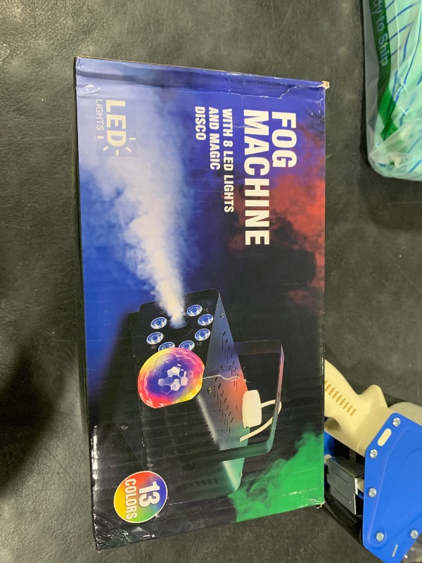 Photo 1 of Dashsafe 800W Fog Machine with Disco Light and Remote