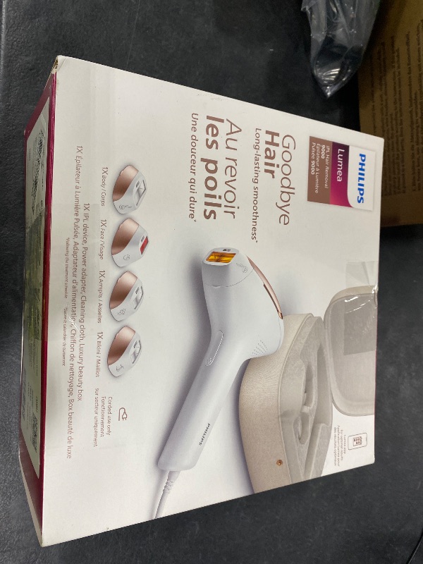 Photo 1 of Philips Lumea IPL 9000 Hair Removal Device
