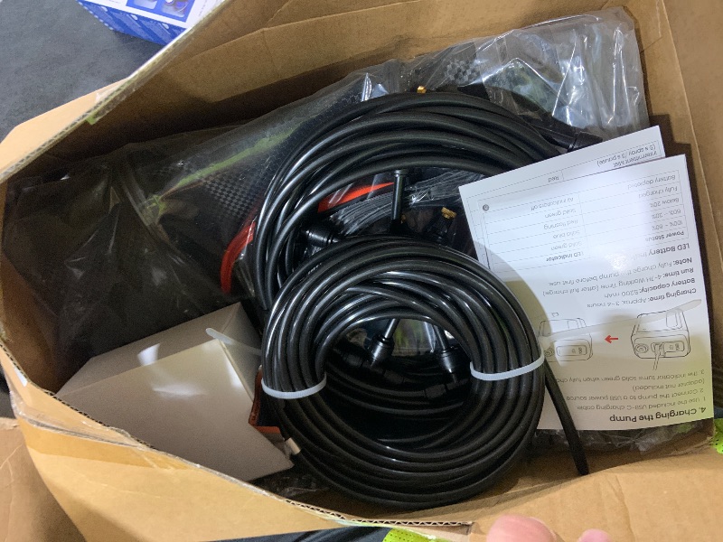 Photo 1 of Bluepro Portable Misting System for Outdoor Cooling, 50FT with 5.8-Gal Tank