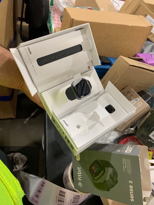 Photo 1 of Fitbit Sense 2 Health and Fitness Smartwatch - Shadow Grey/Graphite