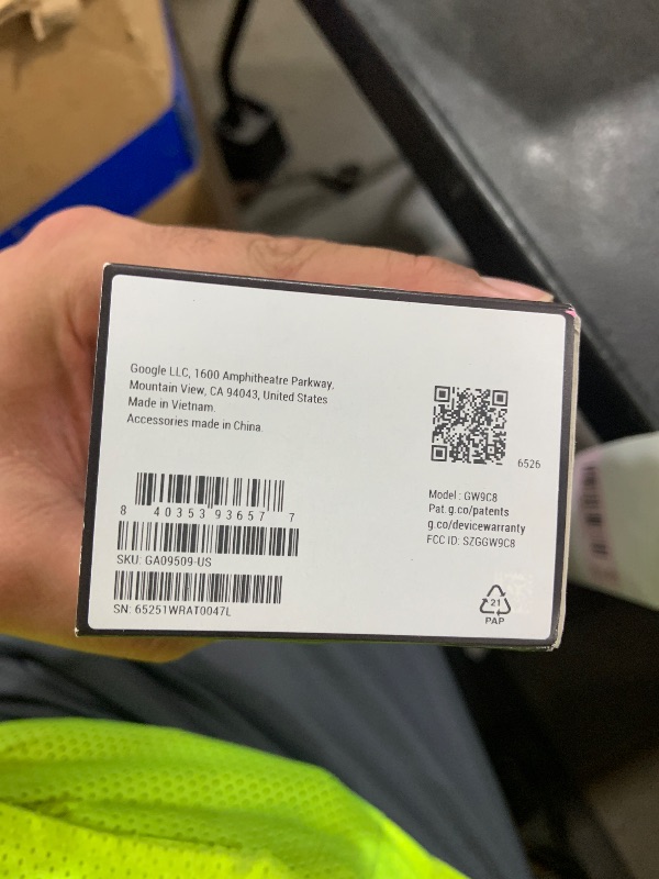 Photo 1 of Google Fitbit Air Activity Tracker - Obsidian