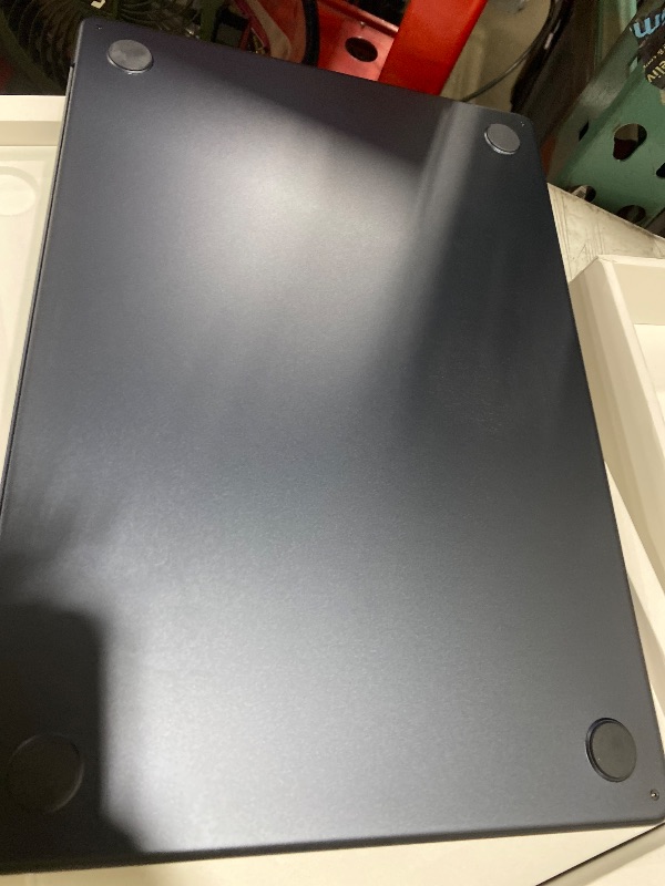 Photo 1 of Apple 2025 MacBook Air 15-inch Laptop with M4 chip: Built for Apple Intelligence, 15.3-inch Liquid Retina Display, 16GB Unified Memory, 256GB SSD Storage, 12MP Center Stage Camera, Touch ID; Midnight