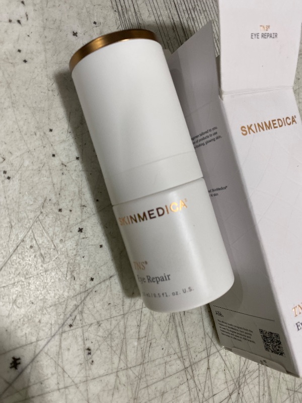 Photo 1 of SkinMedica TNS Eye Repair - Hydrating Under Eye Moisturizer - Helps Improve the Look of Dark Circles & Wrinkles - Peptide & Vitamin-Infused Formula for Smoother, Radiant Look (0.5 Oz)